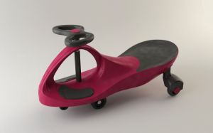 Детская самоходная машинка PlasmaCar (Плазмакар) оригинал, цвет розовый, полиуретановые колеса,   ― lipli.ru Телемагазин удивительных товаров