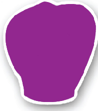 Небесный фонарик "Бриллиант большой" цвет фиолетовый   ― lipli.ru Телемагазин удивительных товаров