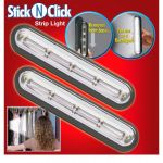 Светильники-LED Stick N Click Strip (Стик Н Клик Стрип), набор 2 штуки оптом